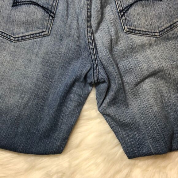 BCBGMaxAzria Distressed Claire Boot Cut Jeans 8 - Picture 13 of 16